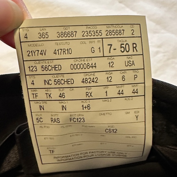 Tom Ford Tuxedo Pants Black Wool Flat Front Formal Sz 34x32 - Picture 12 of 13